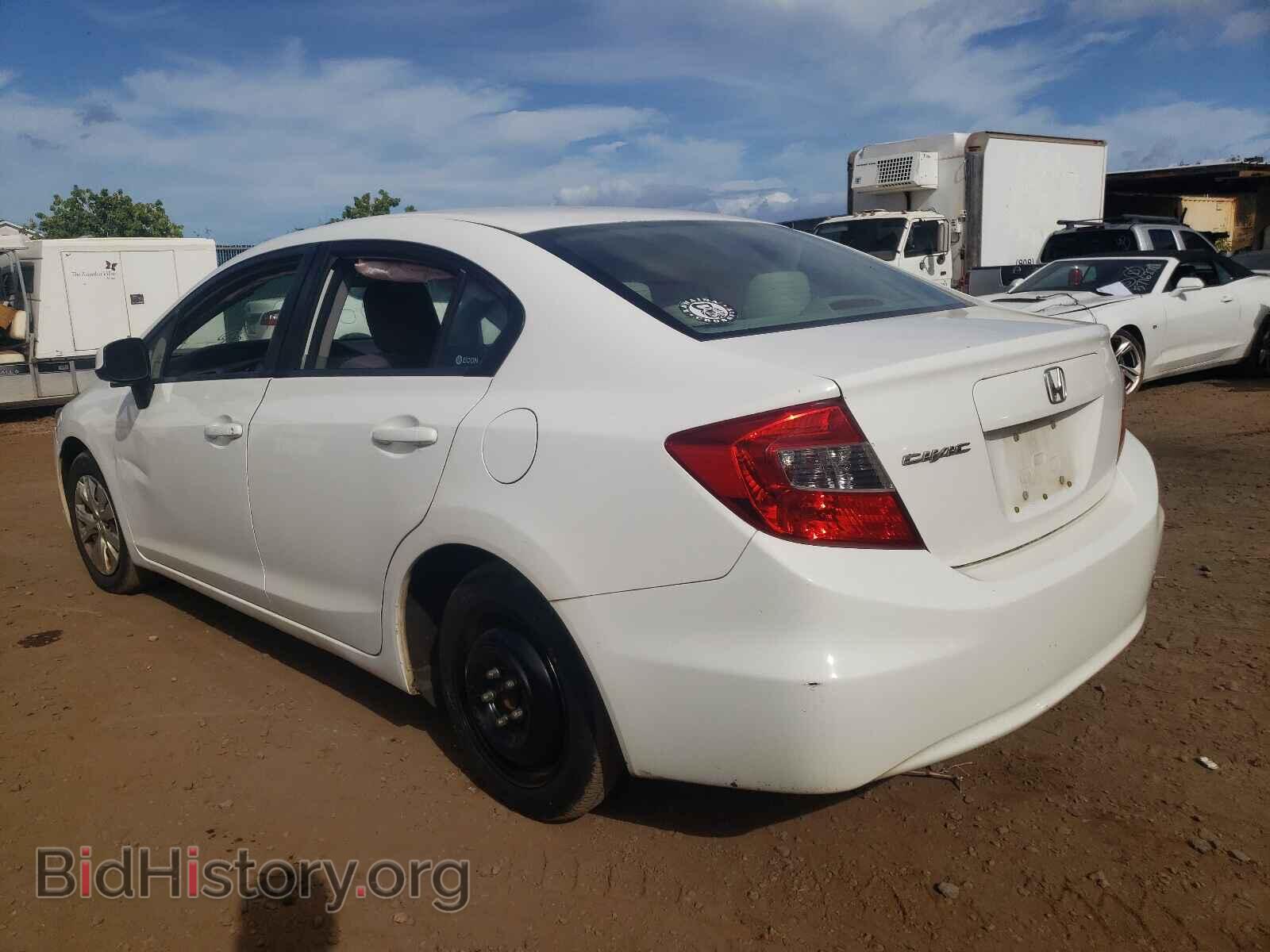 2012 HONDA CIVIC - VIN: 2HGFB2F59CH601315 - Фото 3