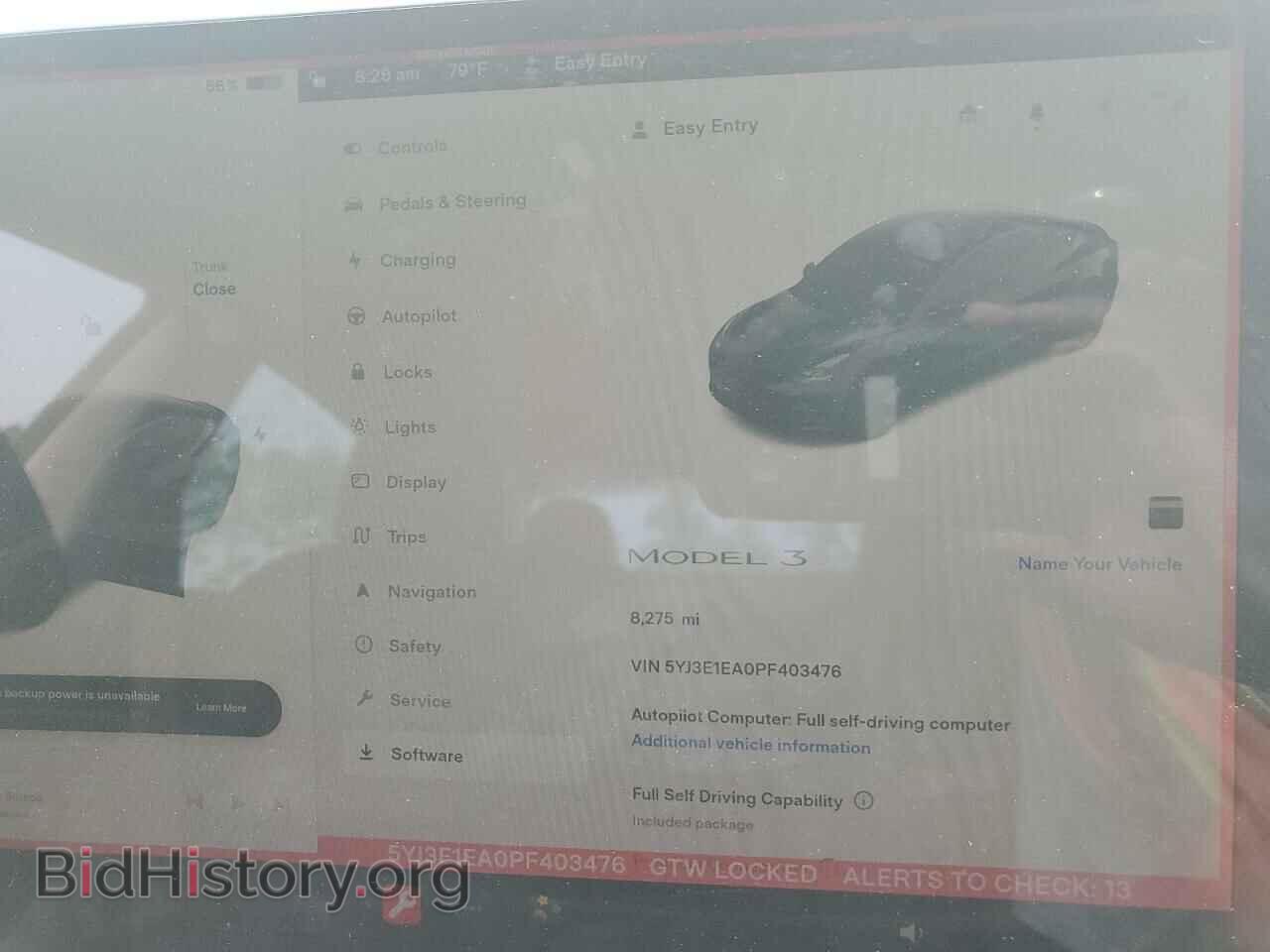 2023 TESLA MODEL 3 - VIN: 5YJ3E1EA0PF403476 - Фото 9