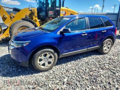 2013 Ford EDGE SE, blue — VIN 2FMDK4GC1DBB35720, Copart