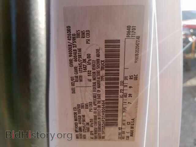2001 FORD ECONOLINE - VIN: 1FTSS34F31HB06464 - Photo 10