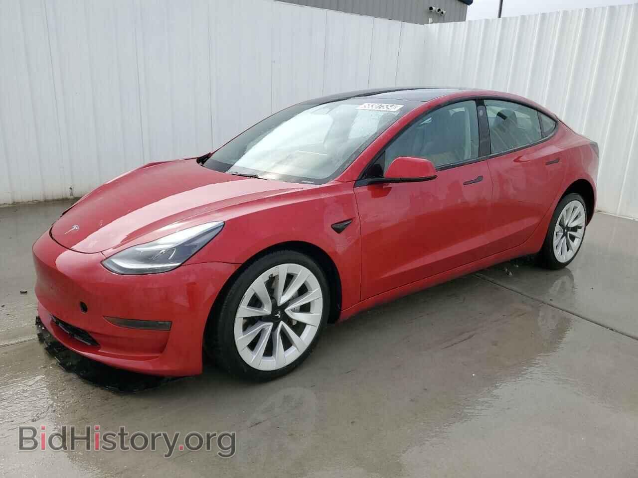 Фотография 5YJ3E1EA4NF370771 - TESLA MODEL 3 2022