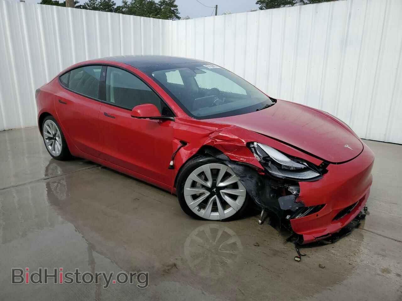 2022 TESLA MODEL 3 - VIN: 5YJ3E1EA4NF370771 - Фото 4
