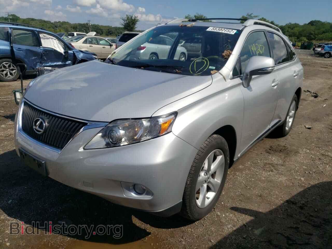2011 LEXUS RX350 - VIN: 2T2BK1BA1BC086096 - Фото 2