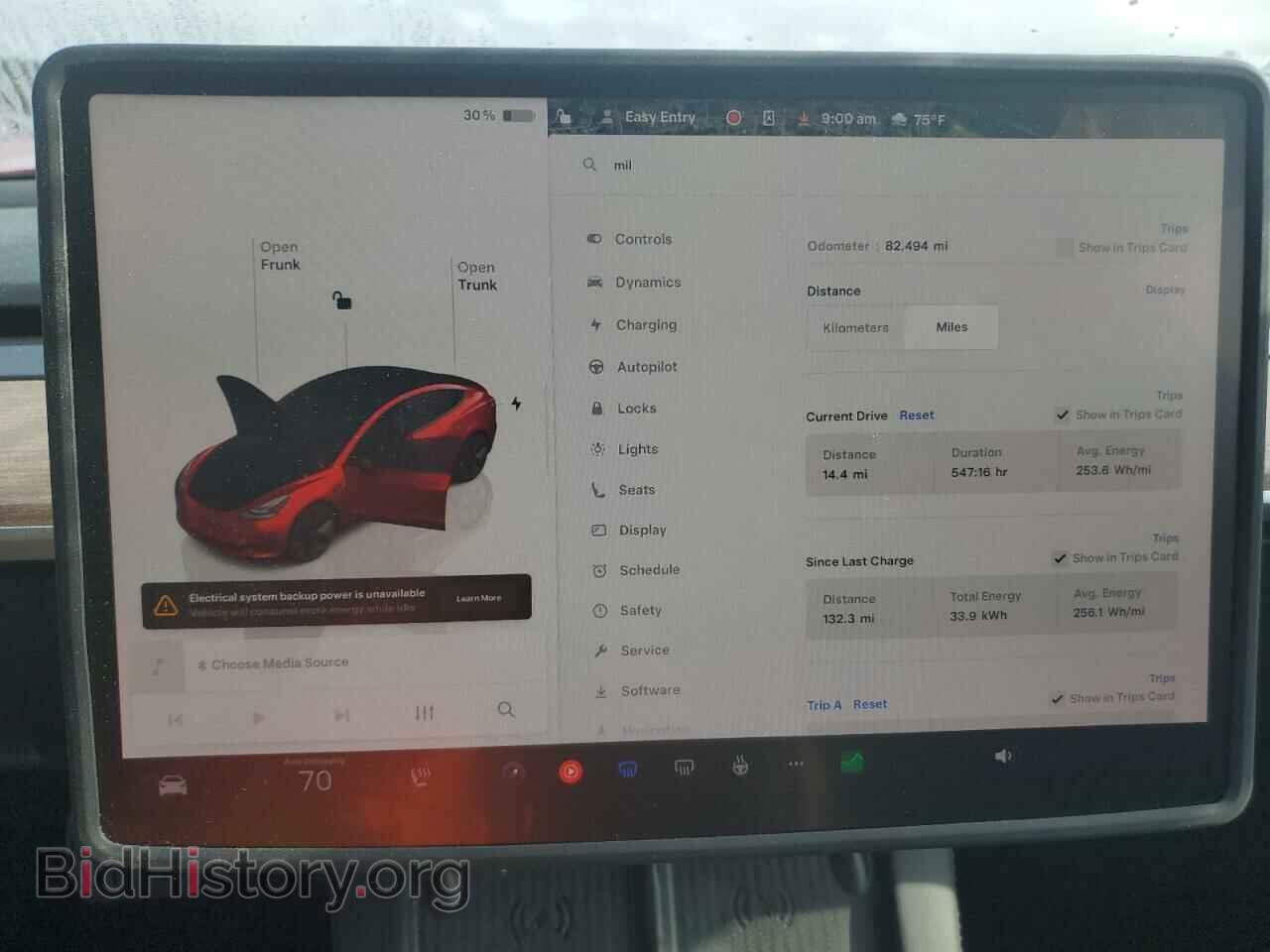 2023 TESLA MODEL 3 - VIN: 5YJ3E1EB4PF389686 - Photo 9
