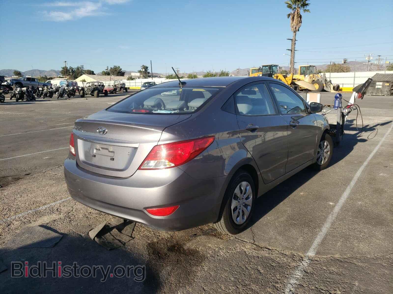2015 HYUNDAI ACCENT - VIN: KMHCT4AE8FU919540 - Фото 4