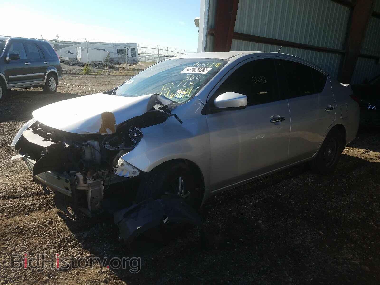 2016 NISSAN VERSA - VIN: 3N1CN7AP9GL896771 - Фото 2