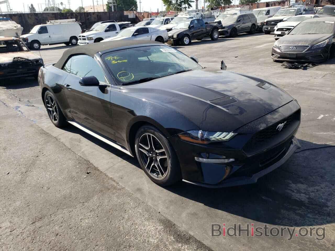 Photo 1FATP8UHXK5188383 - FORD MUSTANG 2019