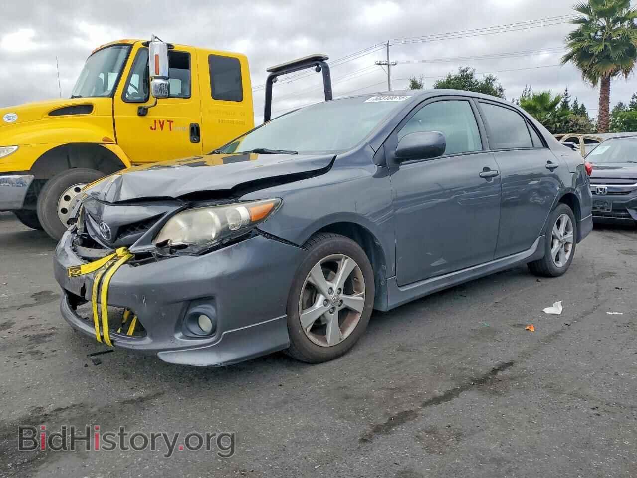 2013 Toyota COROLLA S (VIN 2T1BU4EE3DC938904) — фото 1 из 12, Copart, повреждение: передняя часть
