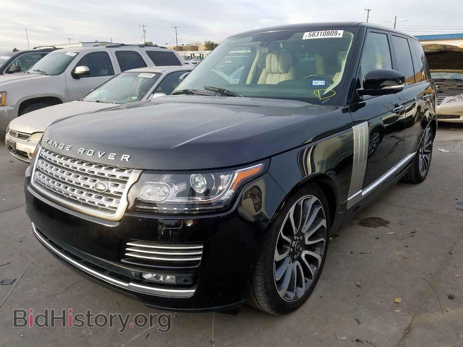 2014 LAND ROVER RANGE ROVE - VIN: SALGV2EF5EA144680 - Фото 2