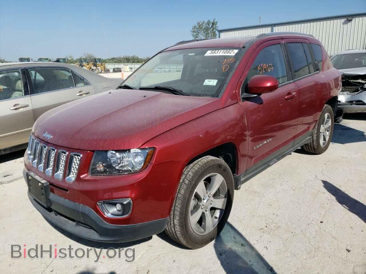 2016 JEEP COMPASS - VIN: 1C4NJCEA6GD800584 - Фото 2