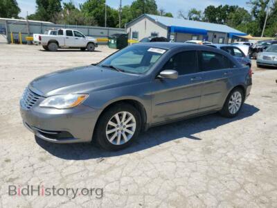 2013 Chrysler 200 Touring, gray — VIN 1C3CCBBG8DN659760, Copart
