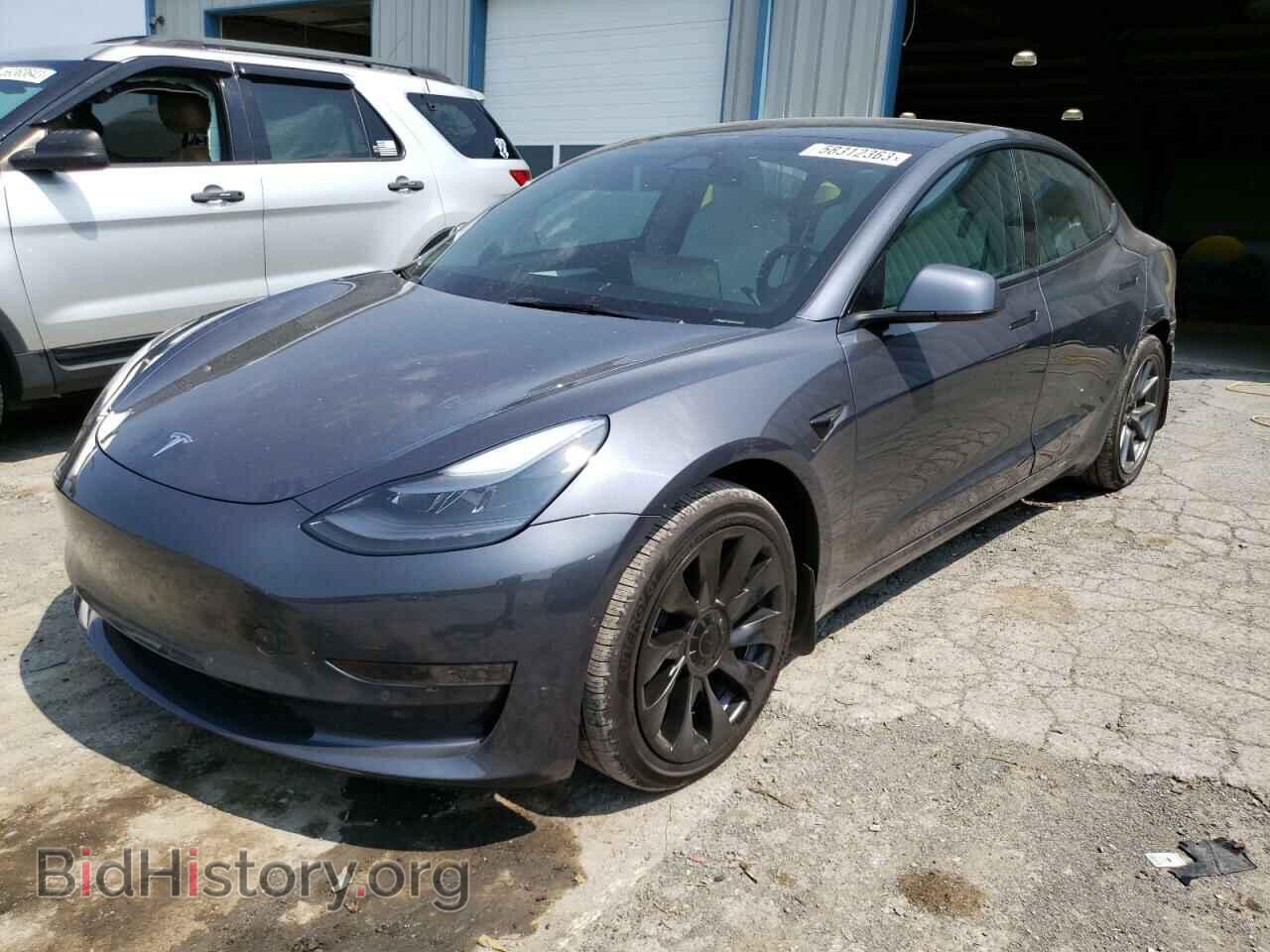 Photo 5YJ3E1EA8NF329835 - TESLA MODEL 3 2022