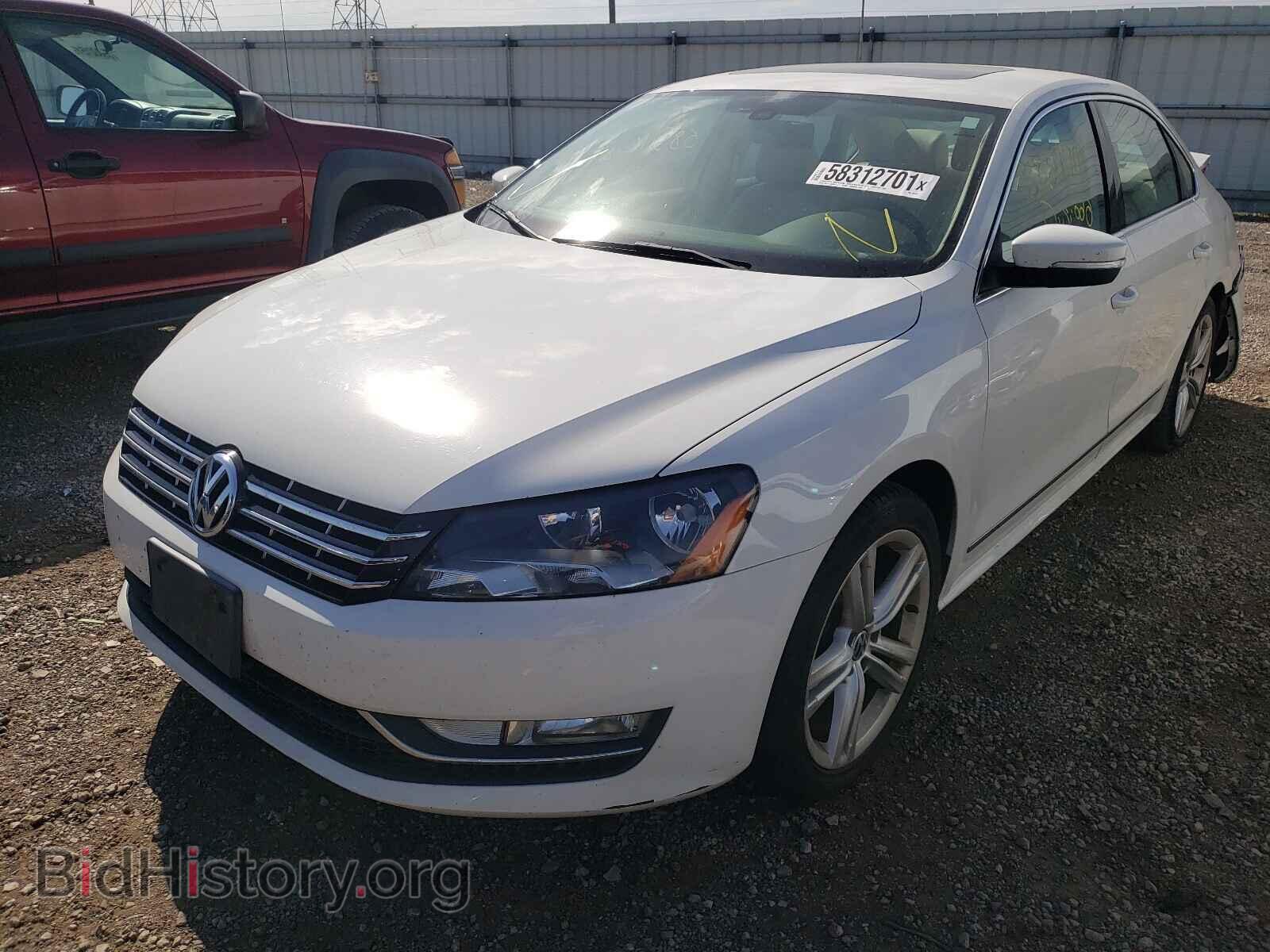 2013 VOLKSWAGEN PASSAT - VIN: 1VWCM7A3XDC001029 - Фото 2