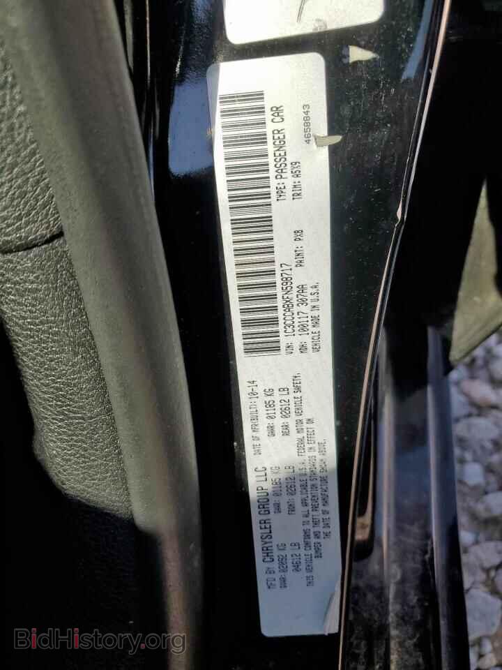 2015 CHRYSLER 200 - VIN: 1C3CCCABXFN598717 - Фото 12