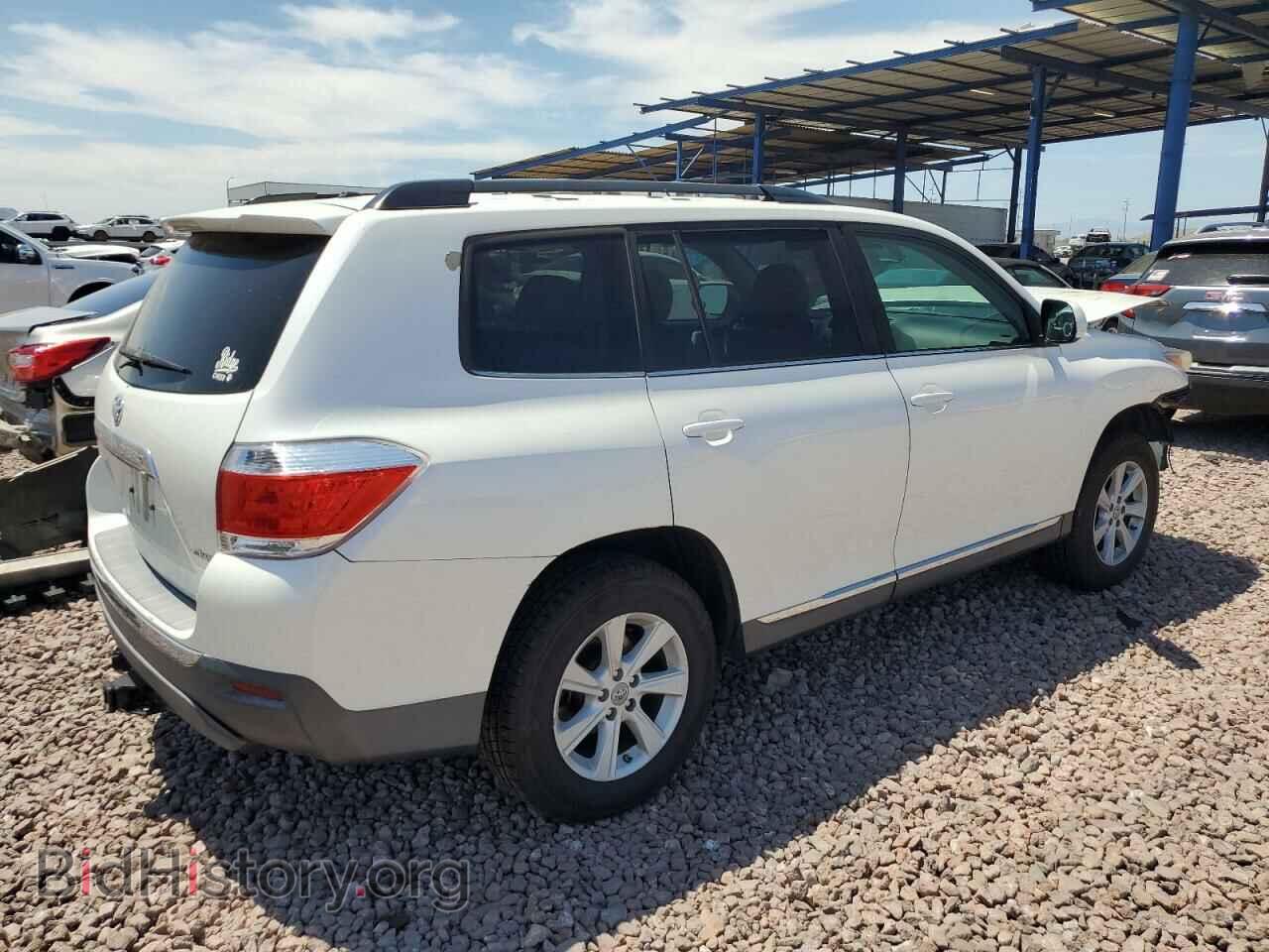 2012 TOYOTA HIGHLANDER - VIN: 5TDBK3EH7CS145038 - Фото 3