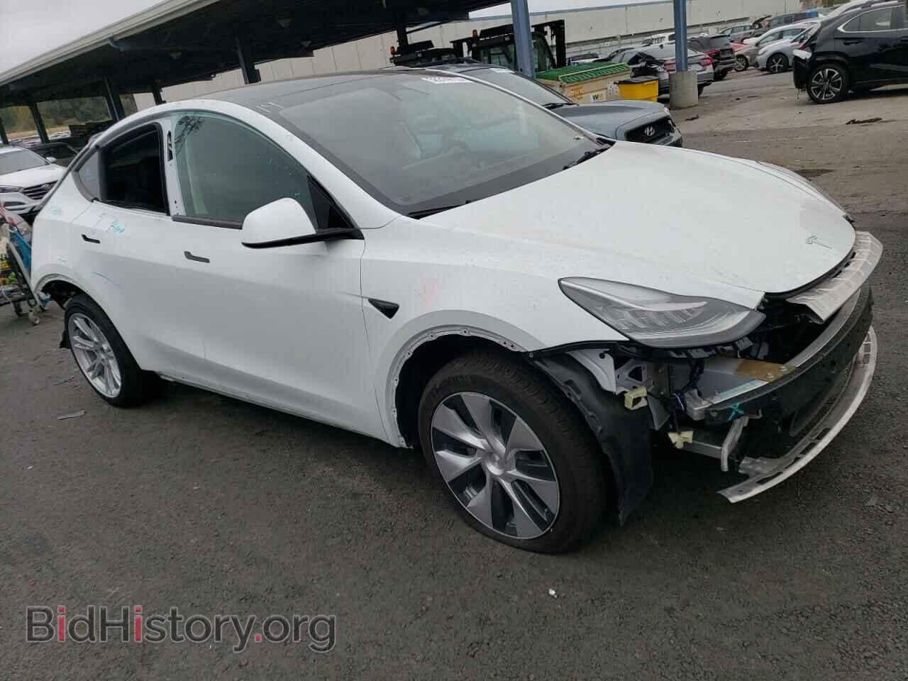 2022 TESLA MODEL Y - VIN: 7SAYGDEE3NF509716 - Фото 4