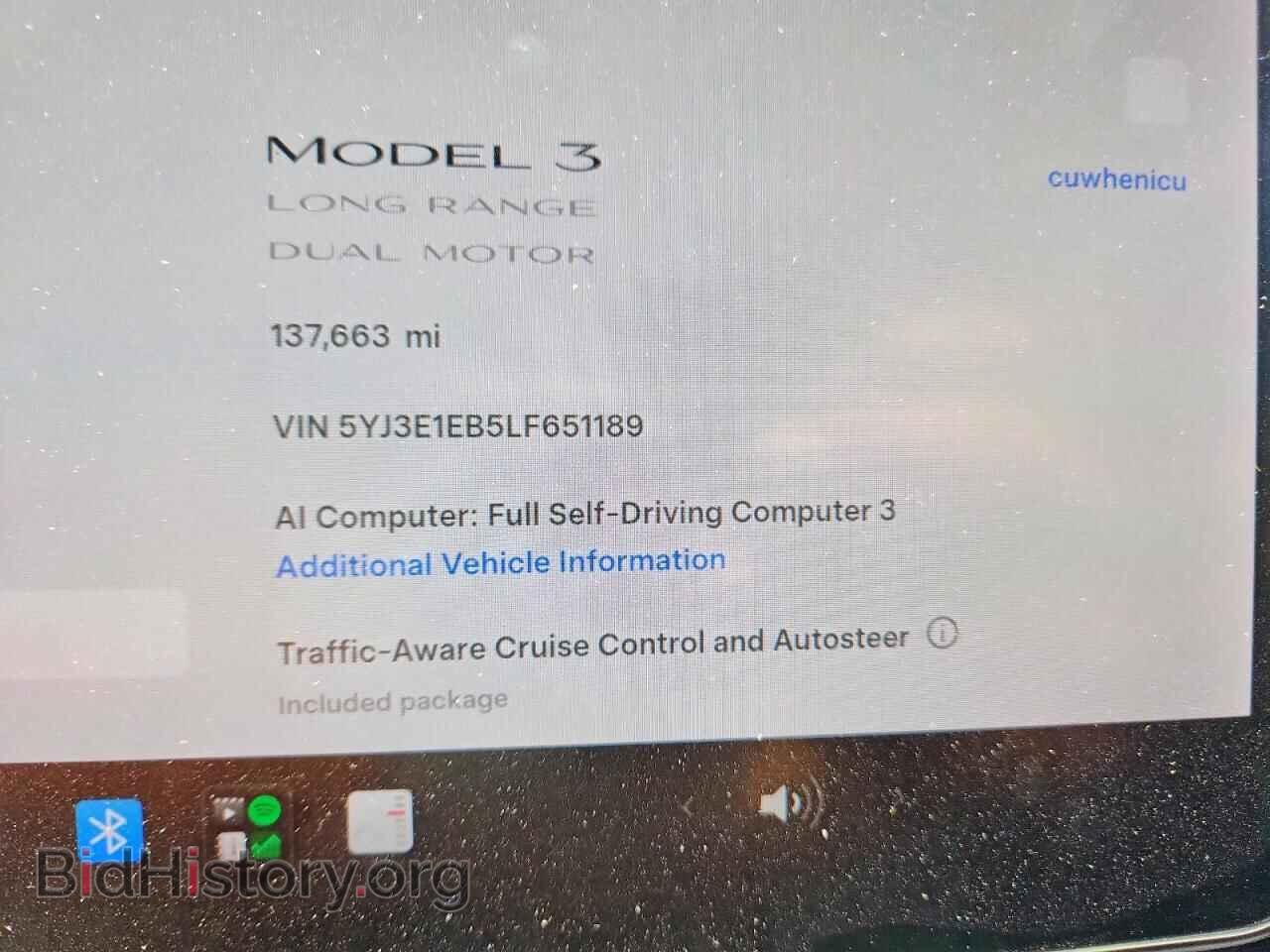 2020 TESLA MODEL 3 - VIN: 5YJ3E1EB5LF651189 - Фото 9