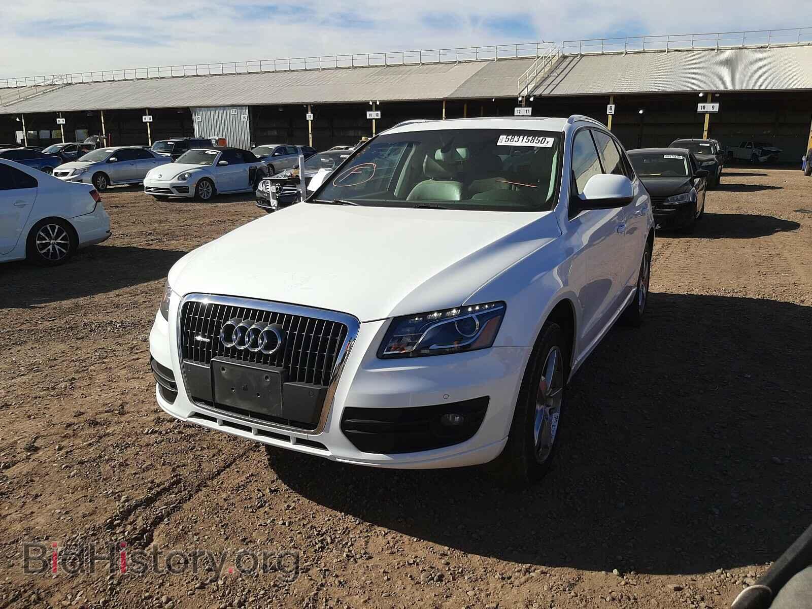2012 AUDI Q5 - VIN: WA1LFAFP0CA062142 - Фото 2