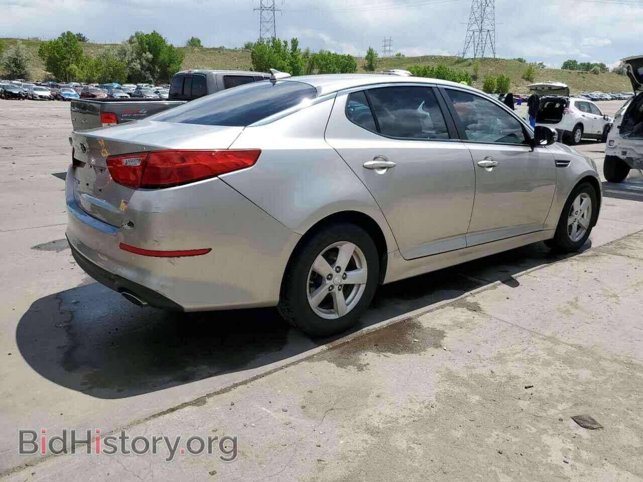 2014 KIA OPTIMA - VIN: KNAGM4A79E5470153 - Photo 3