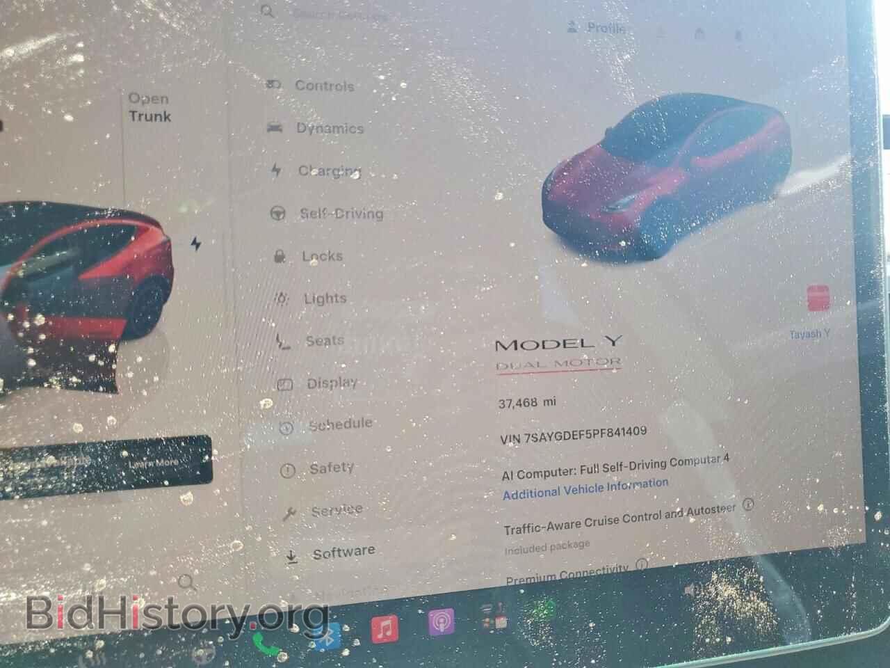 2023 TESLA MODEL Y - VIN: 7SAYGDEF5PF841409 - Photo 9