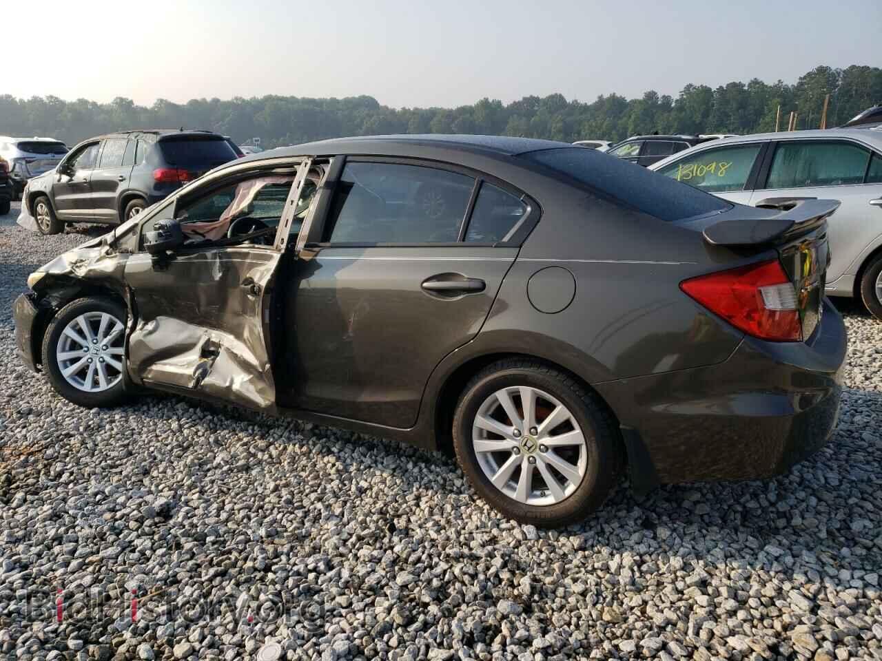 2012 HONDA CIVIC - VIN: 2HGFB2F85CH527062 - Фото 2