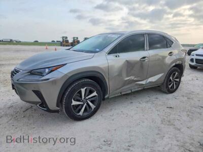 2020 Lexus NX 300, серебристый — VIN JTJGARBZ6L5004084, Copart