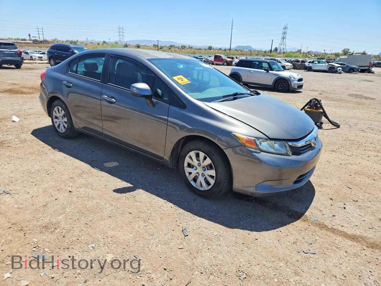2012 HONDA CIVIC LX - VIN: 2HGFB2F56CH581721 - Фото 4