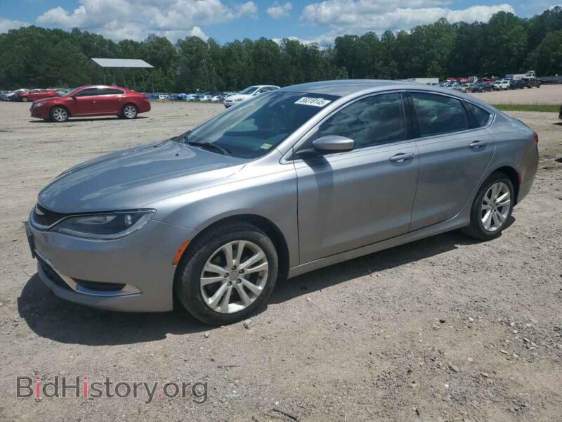 2016 Chrysler 200 Limited (VIN 1C3CCCAB4GN159868) — photo 1 of 14, Copart, damage: side