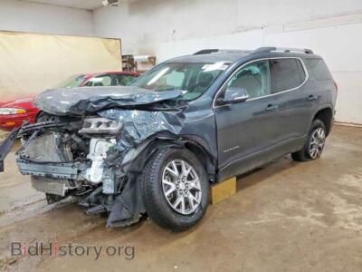 2020 GMC ACADIA SLT, blue — VIN 1GKKNULS3LZ205914, Copart