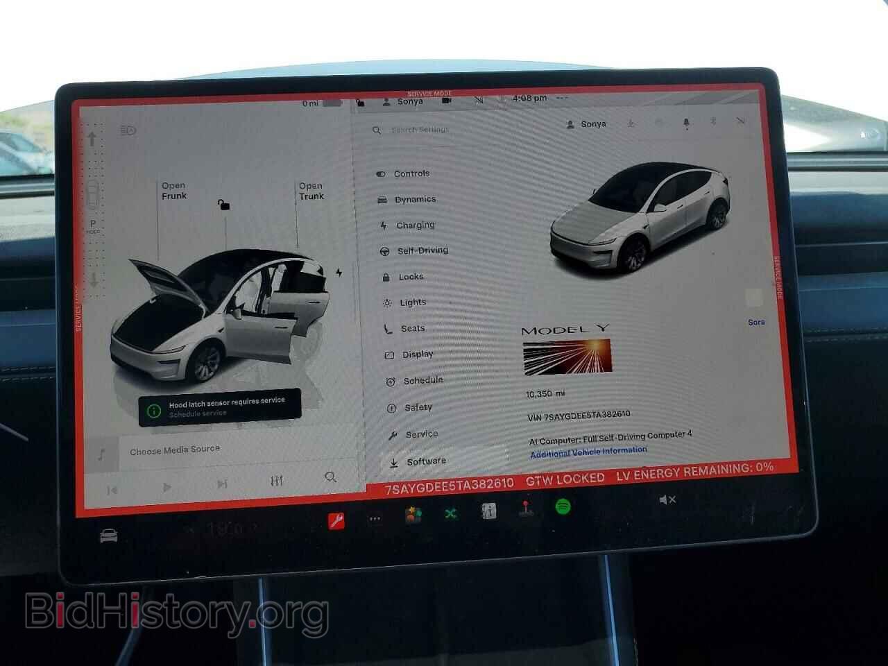 2026 TESLA MODEL Y - VIN: 7SAYGDEE5TA382610 - Photo 9
