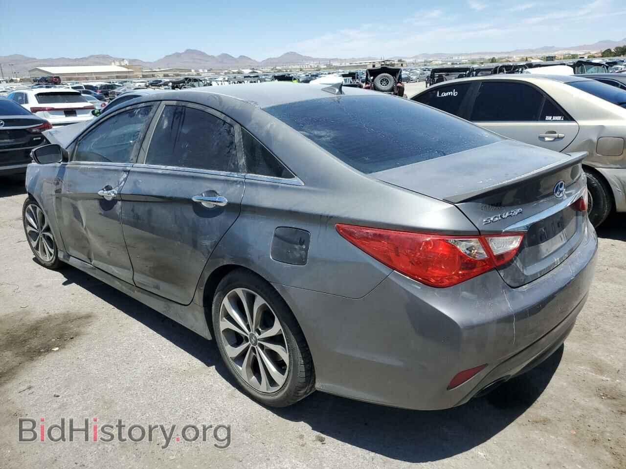 2014 HYUNDAI SONATA - VIN: 5NPEC4AB1EH827634 - Фото 2