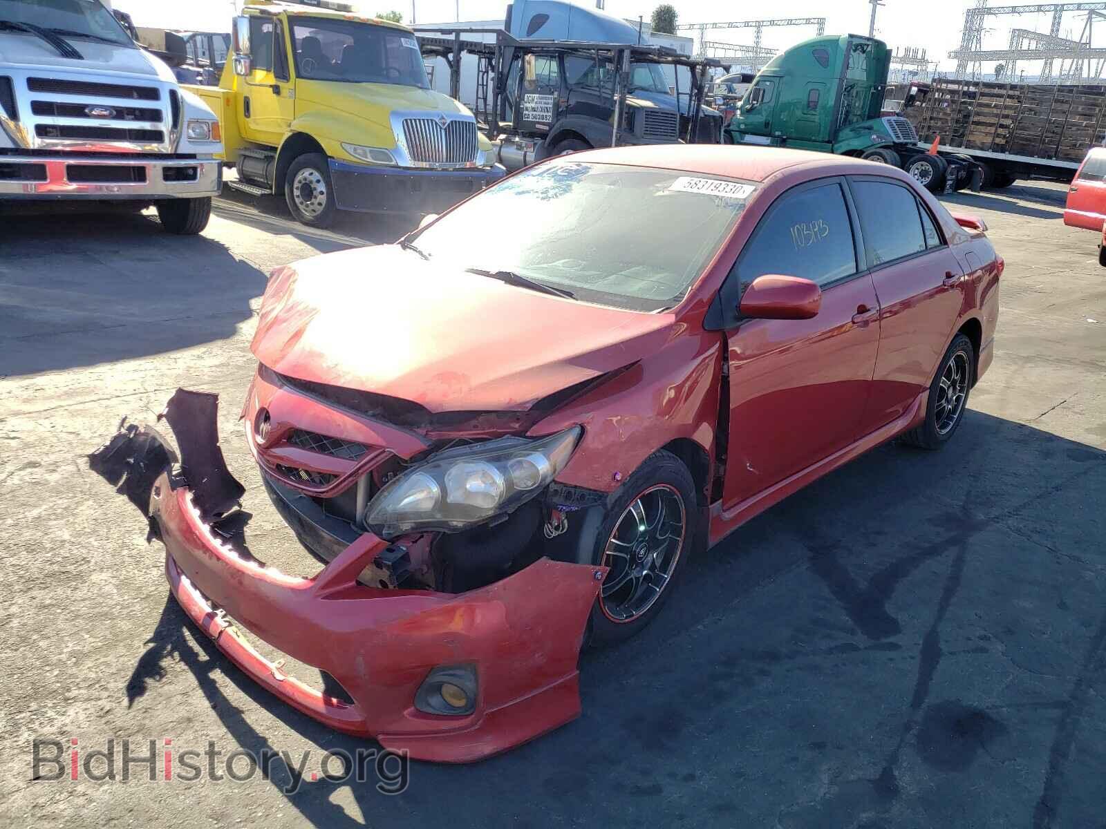 2013 TOYOTA COROLLA - VIN: 5YFBU4EE6DP168570 - Фото 2