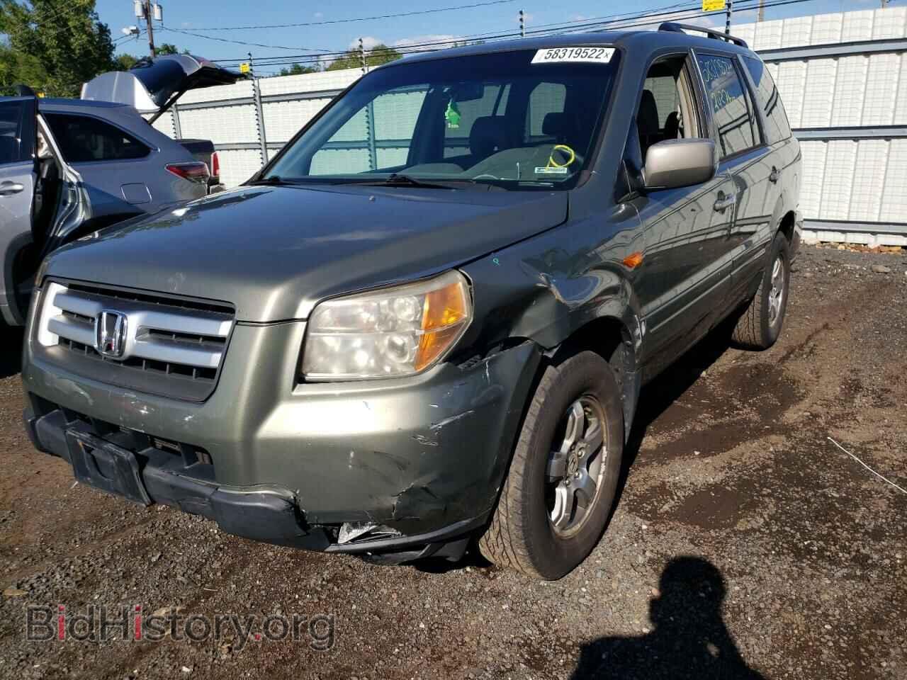 2007 HONDA PILOT - VIN: 2HKYF18517H511737 - Фото 2
