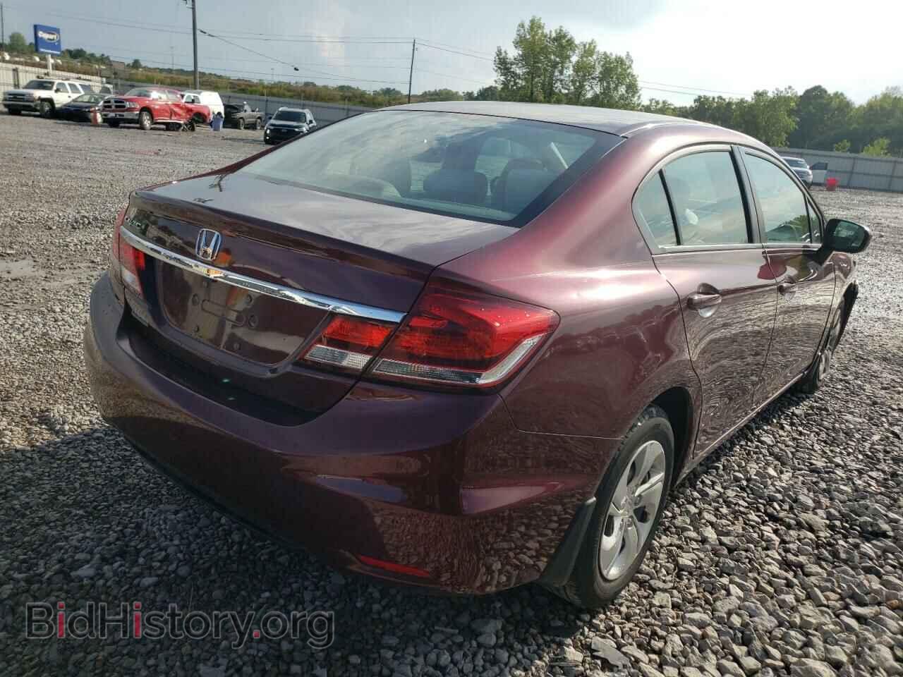 2014 HONDA CIVIC - VIN: 19XFB2F58EE002693 - Фото 4