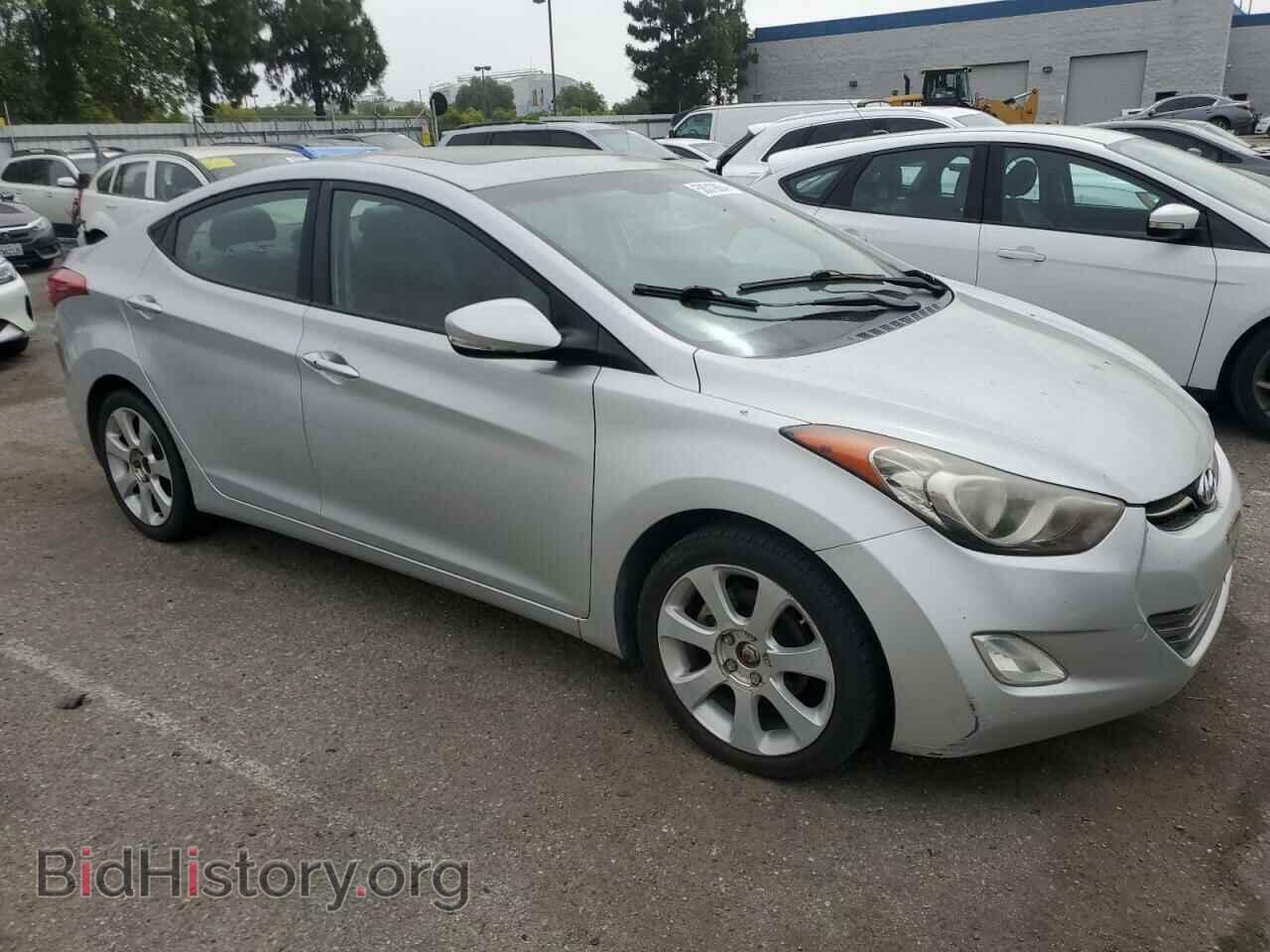 2012 HYUNDAI ELANTRA - VIN: KMHDH4AE8CU414244 - Фото 4