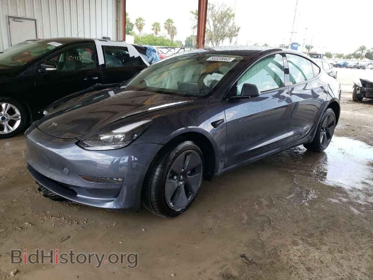 Photo 5YJ3E1EB8NF121530 - TESLA MODEL 3 2022