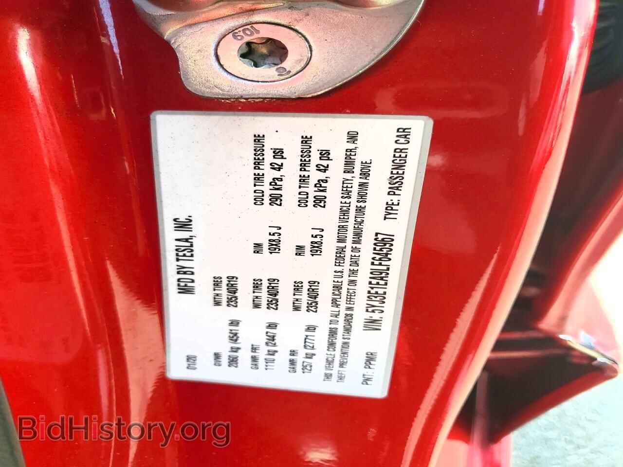 2020 TESLA MODEL 3 - VIN: 5YJ3E1EA9LF645967 - Photo 12