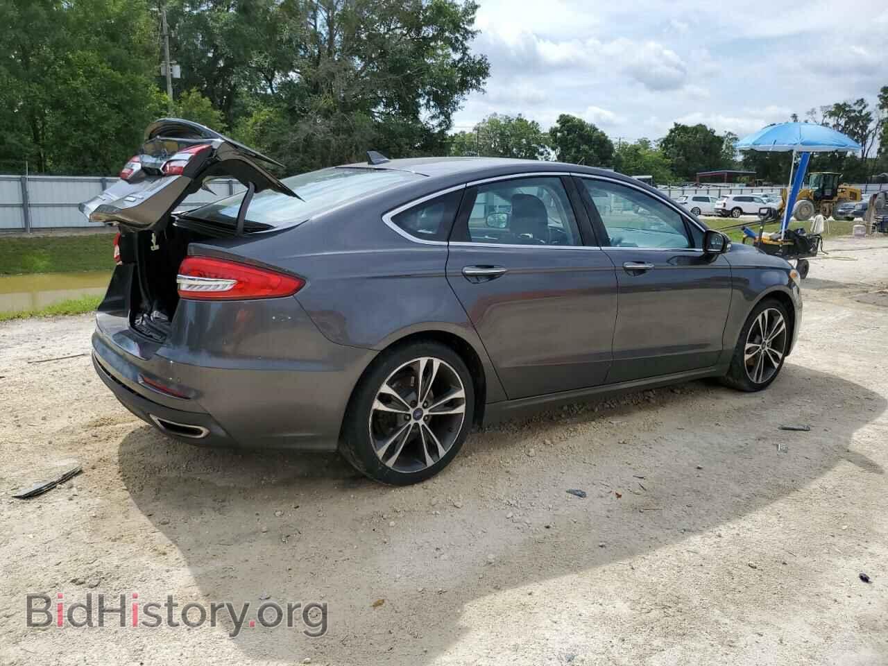 2019 FORD FUSION - VIN: 3FA6P0K92KR236823 - Фото 3