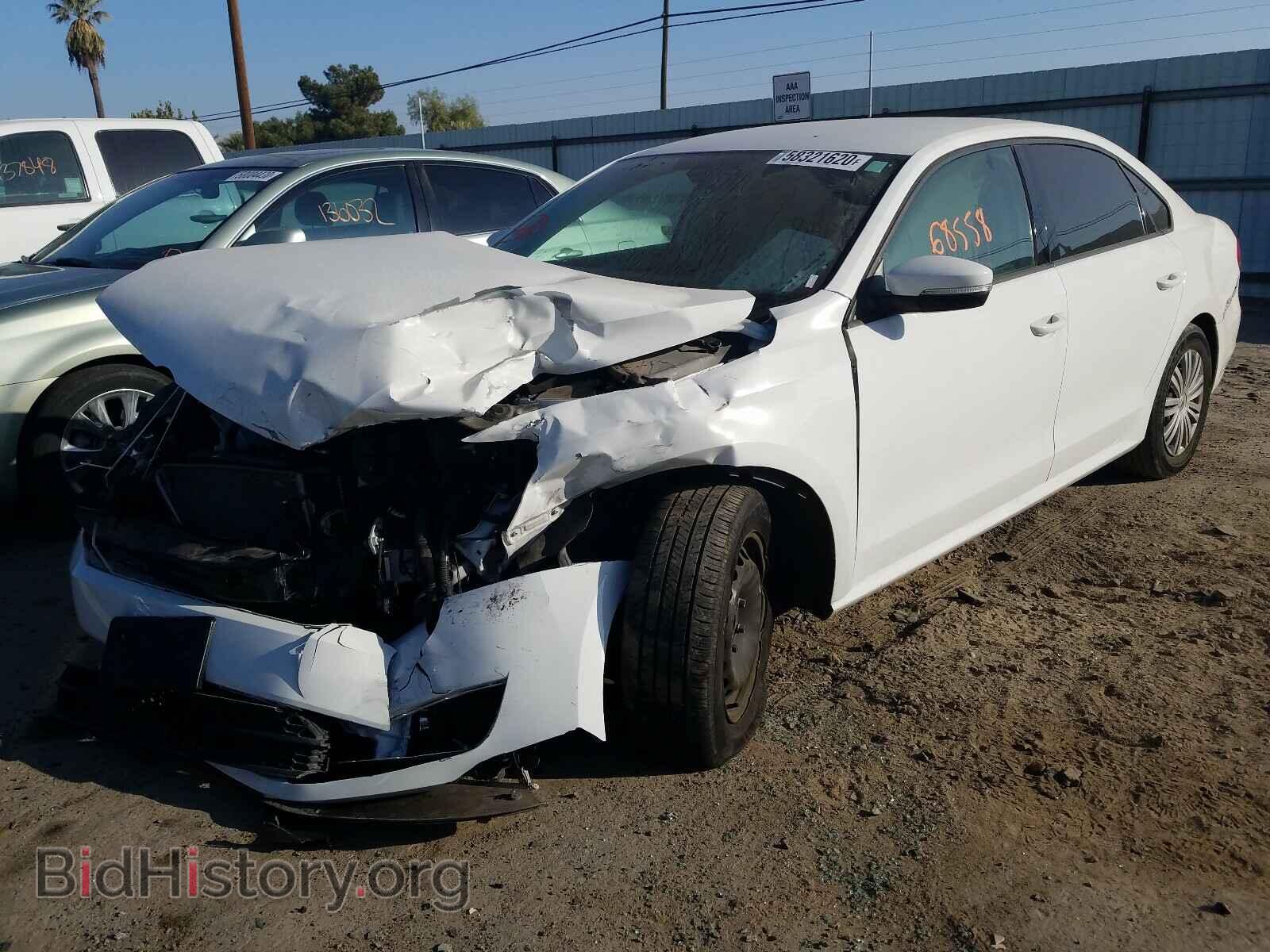 2015 VOLKSWAGEN PASSAT - VIN: 1VWAT7A33FC003685 - Фото 2