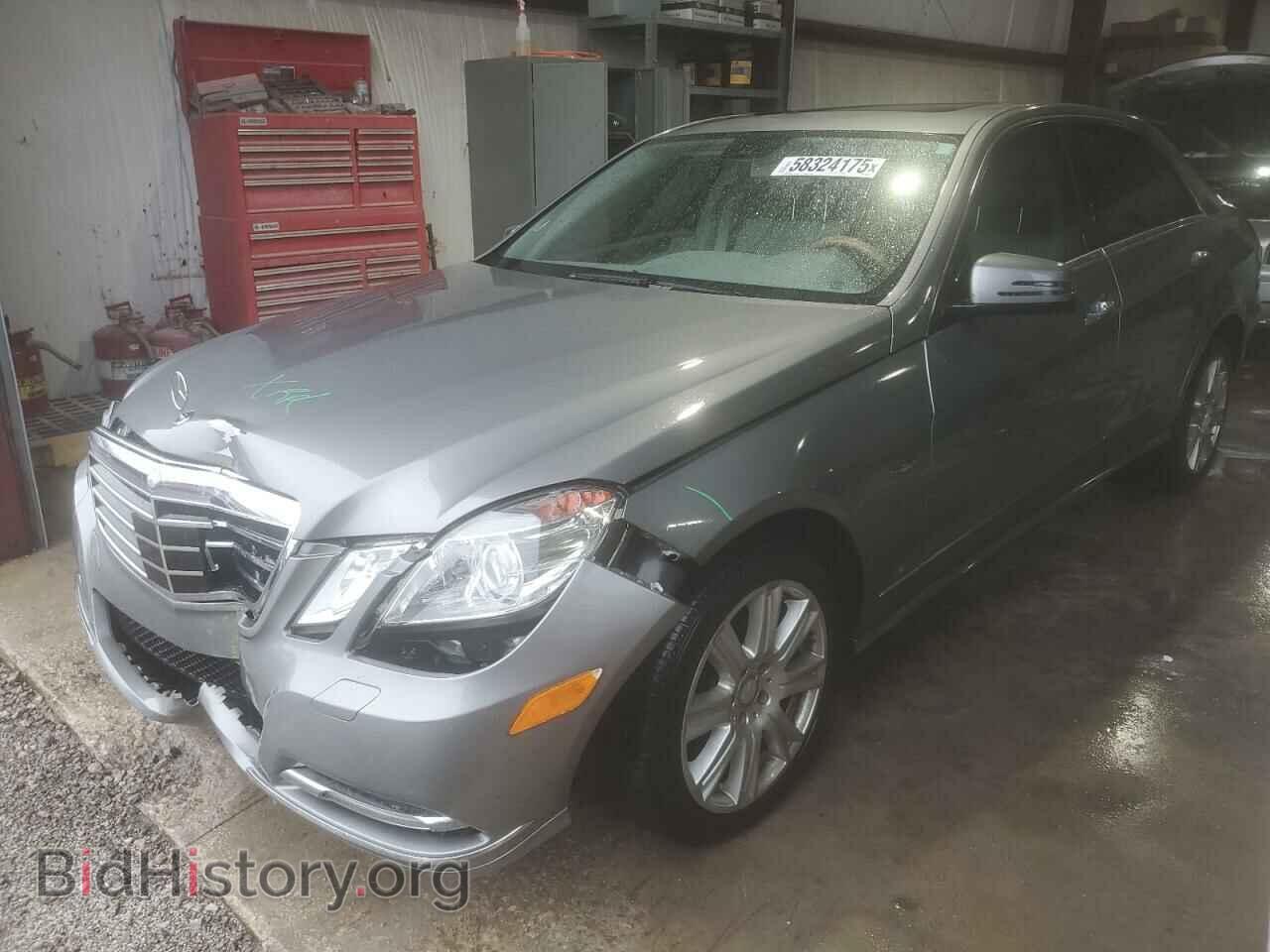 Photo WDDHF5KB5CA646202 - MERCEDES-BENZ E-CLASS 2012