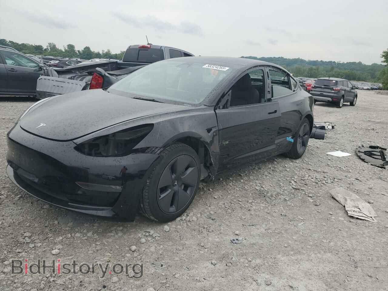 Фотография 5YJ3E1EB5NF167980 - TESLA MODEL 3 2022