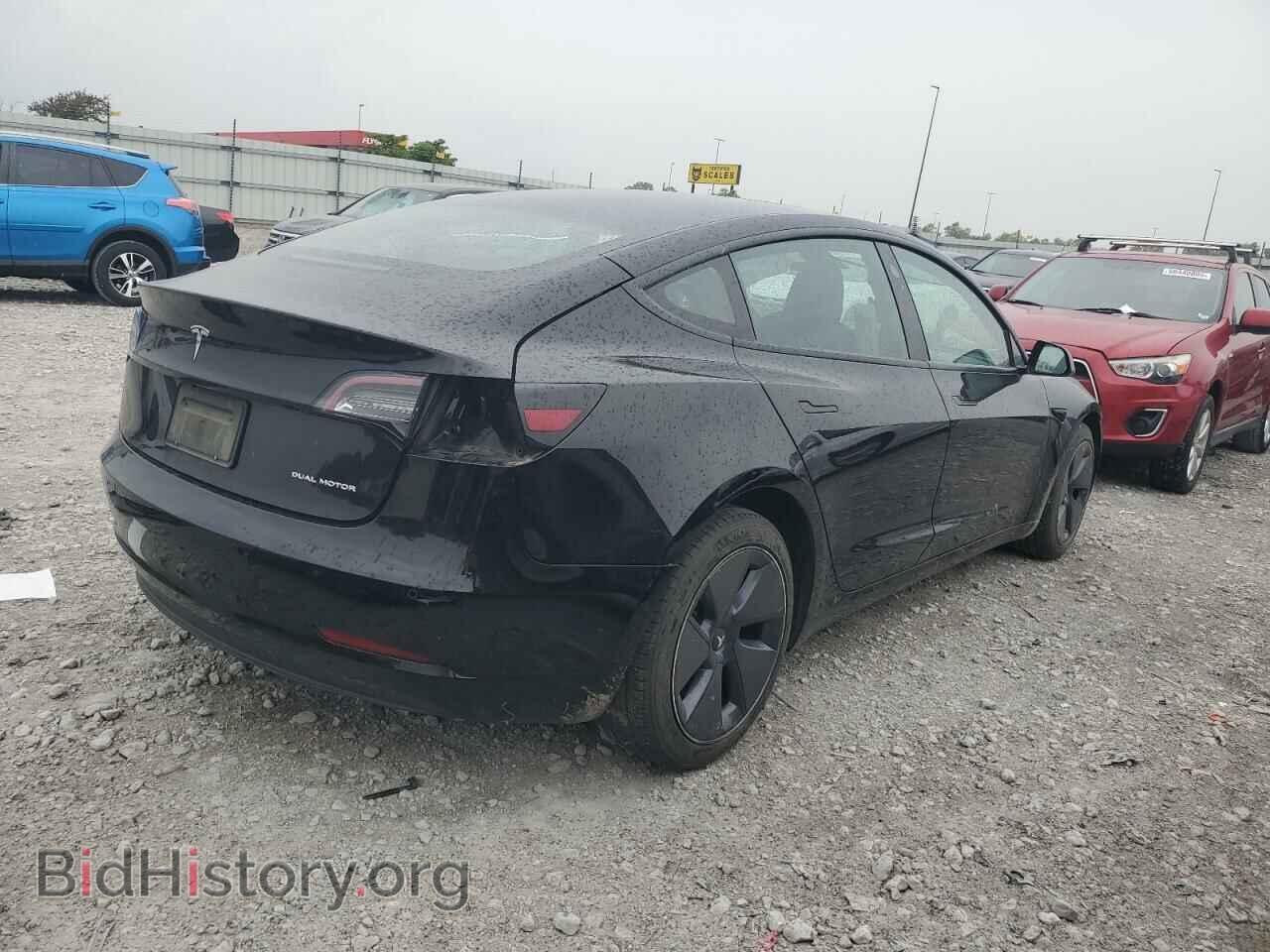 2022 TESLA MODEL 3 - VIN: 5YJ3E1EB5NF167980 - Фото 3