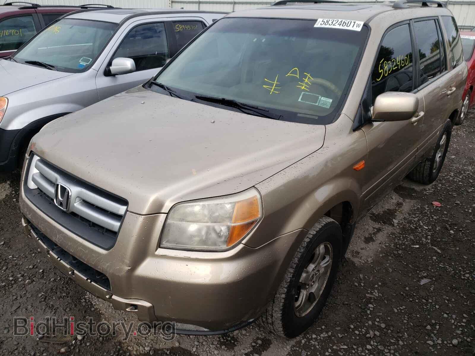 2007 HONDA PILOT - VIN: 2HKYF185X7H512062 - Фото 2