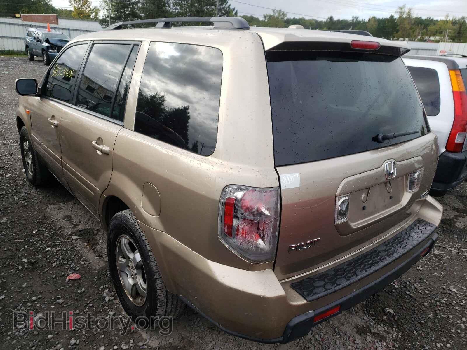 2007 HONDA PILOT - VIN: 2HKYF185X7H512062 - Фото 3