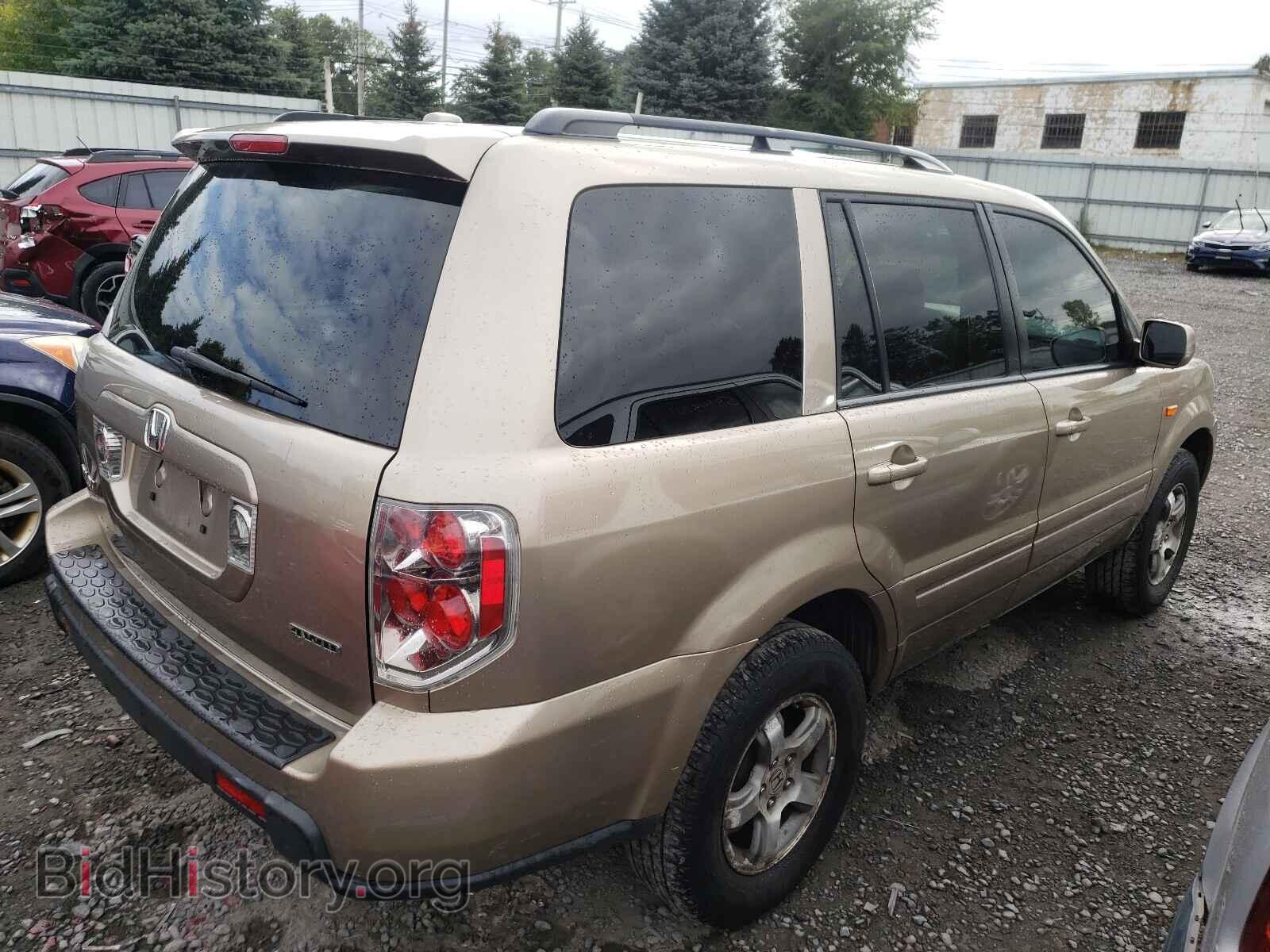 2007 HONDA PILOT - VIN: 2HKYF185X7H512062 - Фото 4