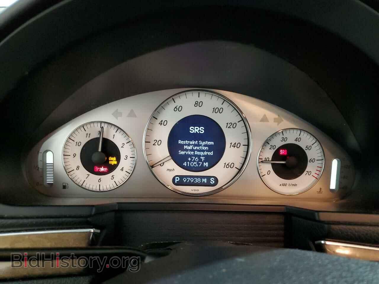2009 MERCEDES-BENZ E-CLASS - VIN: WDBUF87X49B393020 - Фото 9