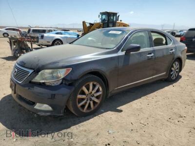 2008 Lexus LS460 460, blue — VIN JTHBL46F385052299, Copart