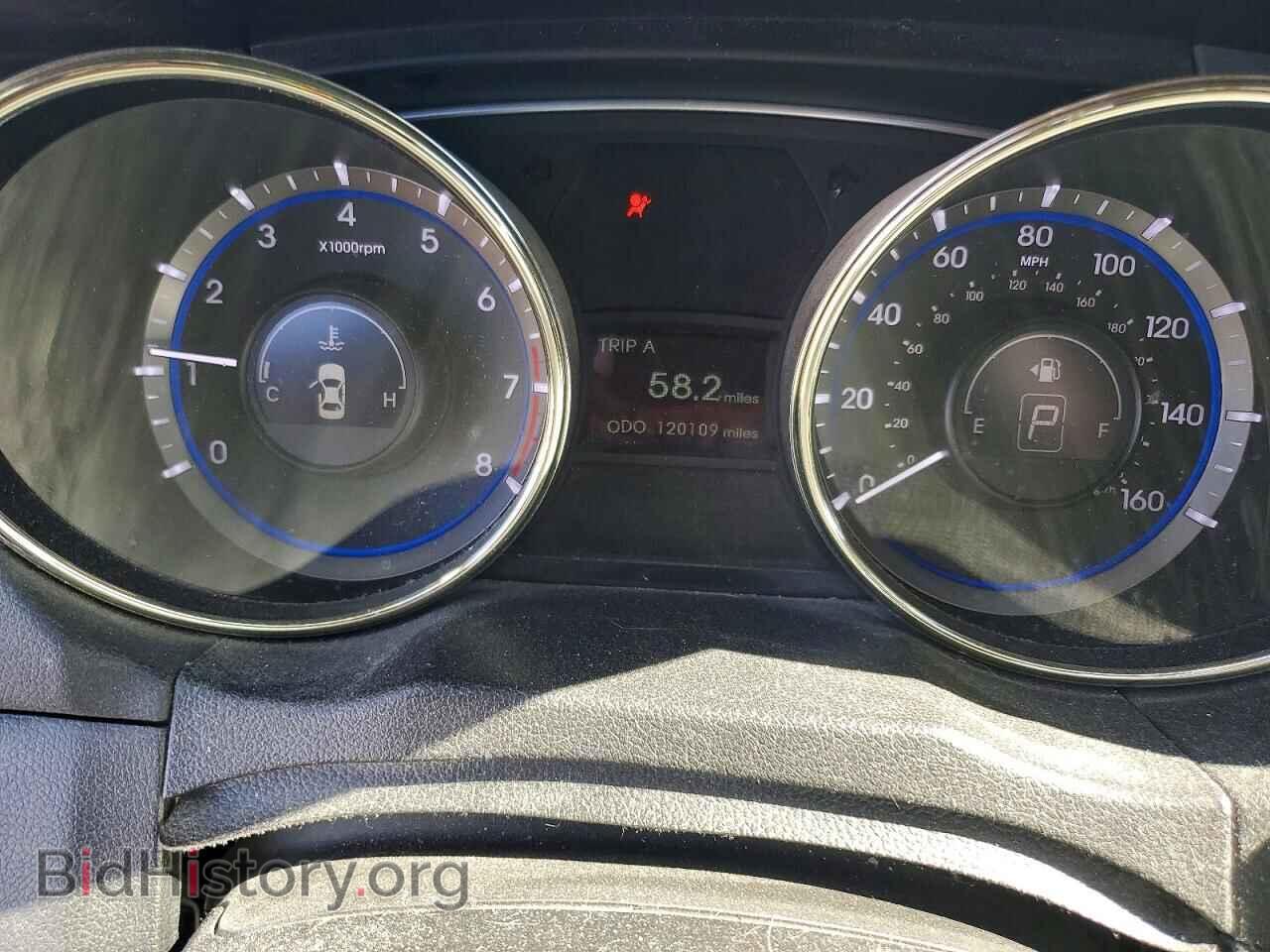 2012 HYUNDAI SONATA - VIN: 5NPEC4AB7CH374438 - Фото 9