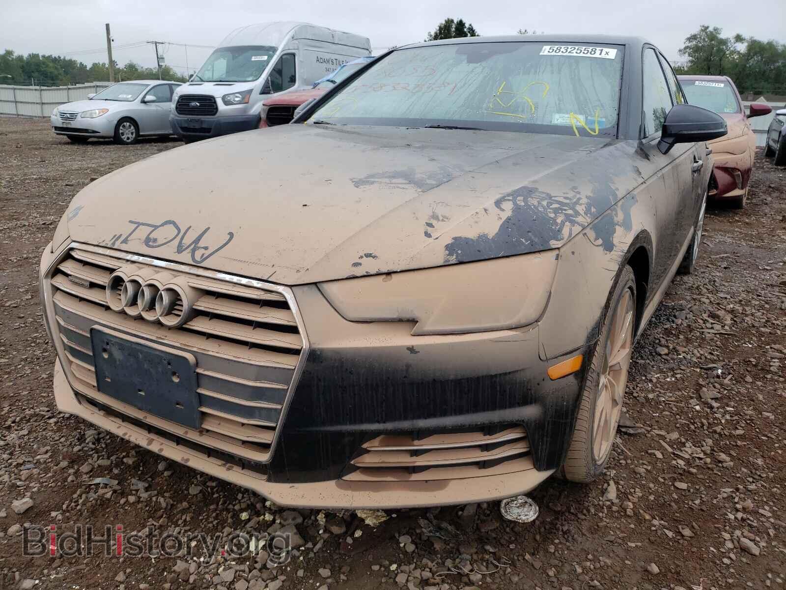 2017 AUDI A4 - VIN: WAUANAF47HN038035 - Фото 2