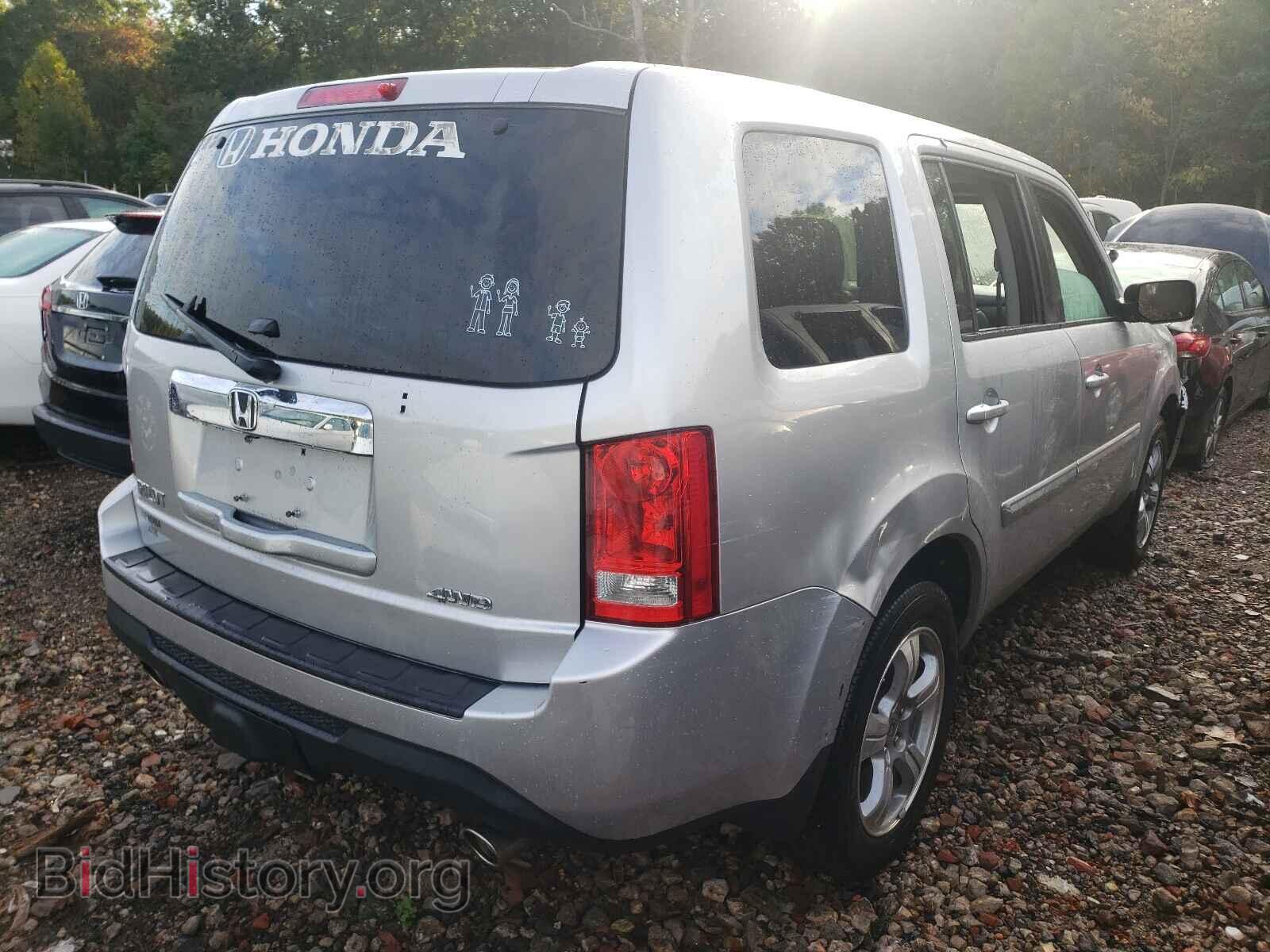2014 HONDA PILOT - VIN: 5FNYF4H55EB053195 - Фото 4